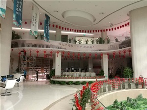 萬達2017新年案場包裝